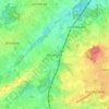 Mapa topográfico Moortsele, altitude, relevo