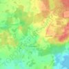 Mapa topográfico Kransevitz, altitude, relevo