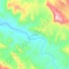 Mapa topográfico Cheshmeh Meru, altitude, relevo