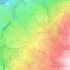 Mapa topográfico Fleurimont, altitude, relevo