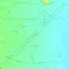 Mapa topográfico Gol Pashin, altitude, relevo