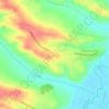 Mapa topográfico La Bordeneuve, altitude, relevo
