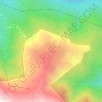 Mapa topográfico Filband, altitude, relevo