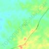 Mapa topográfico Seradang, altitude, relevo