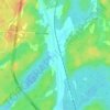 Mapa topográfico Estaire, altitude, relevo