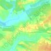 Mapa topográfico Figueira dos Cavaleiros, altitude, relevo