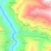 Mapa topográfico Pilcocancha, altitude, relevo