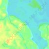 Mapa topográfico São Thome, altitude, relevo