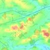 Mapa topográfico Hareding, altitude, relevo