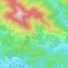 Mapa topográfico Oubreyts, altitude, relevo