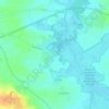 Mapa topográfico Saint-Gilles, altitude, relevo