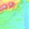 Mapa topográfico Tiena, altitude, relevo