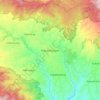 Mapa topográfico Kabandungan, altitude, relevo
