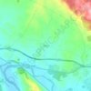 Mapa topográfico Nohales, altitude, relevo