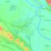 Mapa topográfico Jhalawar, altitude, relevo