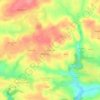 Mapa topográfico Stang Mesfall, altitude, relevo