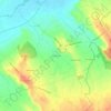 Mapa topográfico Bassadaure, altitude, relevo