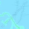 Mapa topográfico Kalanganyar, altitude, relevo
