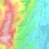 Mapa topográfico Futenex, altitude, relevo
