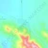 Mapa topográfico Peñas, altitude, relevo