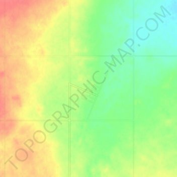 Mapa topográfico Kingman, altitude, relevo