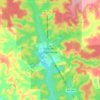 Mapa topográfico Presidente Figueiredo, altitude, relevo