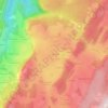 Mapa topográfico Au Sarnasson, altitude, relevo