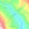 Mapa topográfico Alto Yurinaki, altitude, relevo