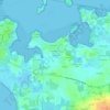 Mapa topográfico Kerguillo, altitude, relevo