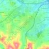 Mapa topográfico Mareo de Abajo, altitude, relevo
