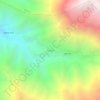 Mapa topográfico Parán, altitude, relevo