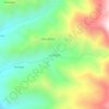 Mapa topográfico Los Cedros, altitude, relevo