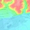Mapa topográfico La Croix, altitude, relevo