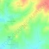 Mapa topográfico Hameringham Top, altitude, relevo