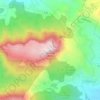 Mapa topográfico Mola de Colldejou, altitude, relevo