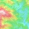Mapa topográfico Mafómedes, altitude, relevo