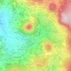 Mapa topográfico L'Hermet, altitude, relevo