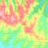 Mapa topográfico Casal Queijo, altitude, relevo