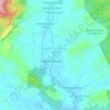 Mapa topográfico Pantai, altitude, relevo