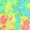 Mapa topográfico Selves, altitude, relevo