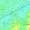 Mapa topográfico Belgiek, altitude, relevo