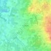 Mapa topográfico Rummen, altitude, relevo