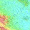 Mapa topográfico Pelepat, altitude, relevo