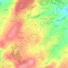 Mapa topográfico Le Pesle Châtel, altitude, relevo