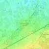 Mapa topográfico Nieuwkerken-Waas, altitude, relevo