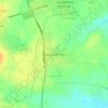 Mapa topográfico Holton le Clay, altitude, relevo
