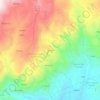 Mapa topográfico Balouta, altitude, relevo