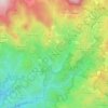 Mapa topográfico Cikole, altitude, relevo