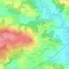 Mapa topográfico L'Enclos, altitude, relevo
