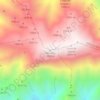 Mapa topográfico Maroma, altitude, relevo